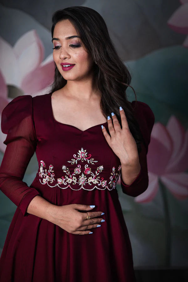 Boshon Chaheli Party Wear Gown Dress