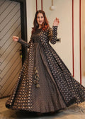 Boshon Black Skin Printed Cotton Gown