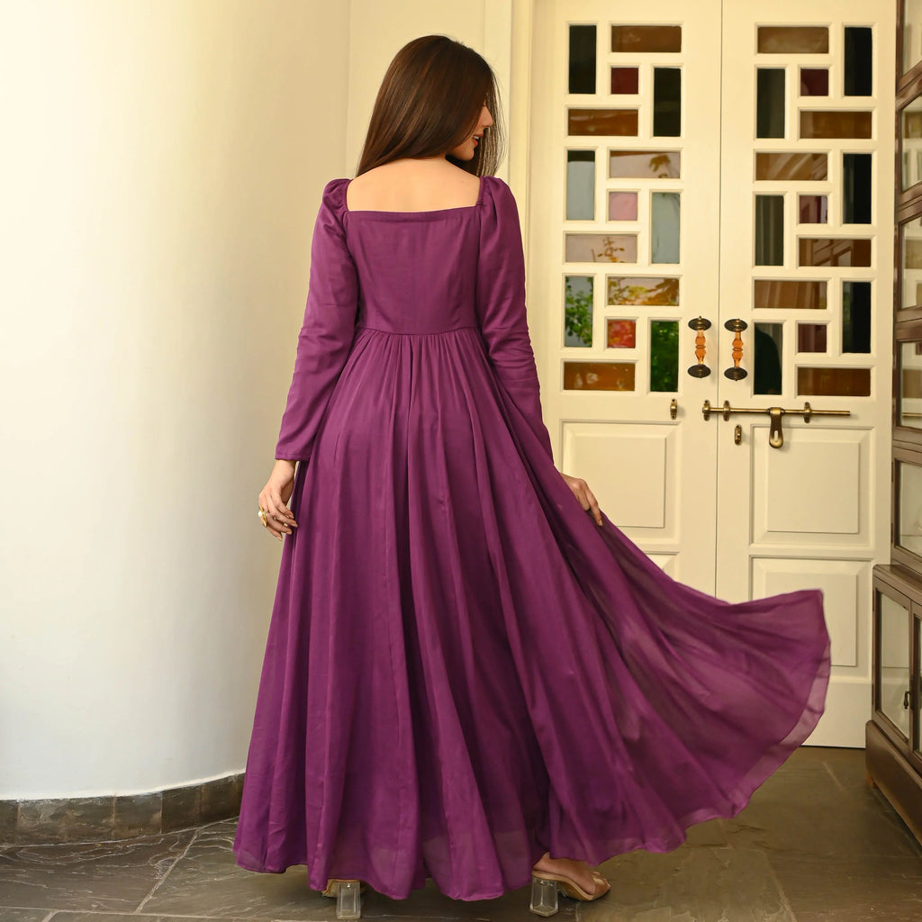 Rasberry Radiance Cotton Dress