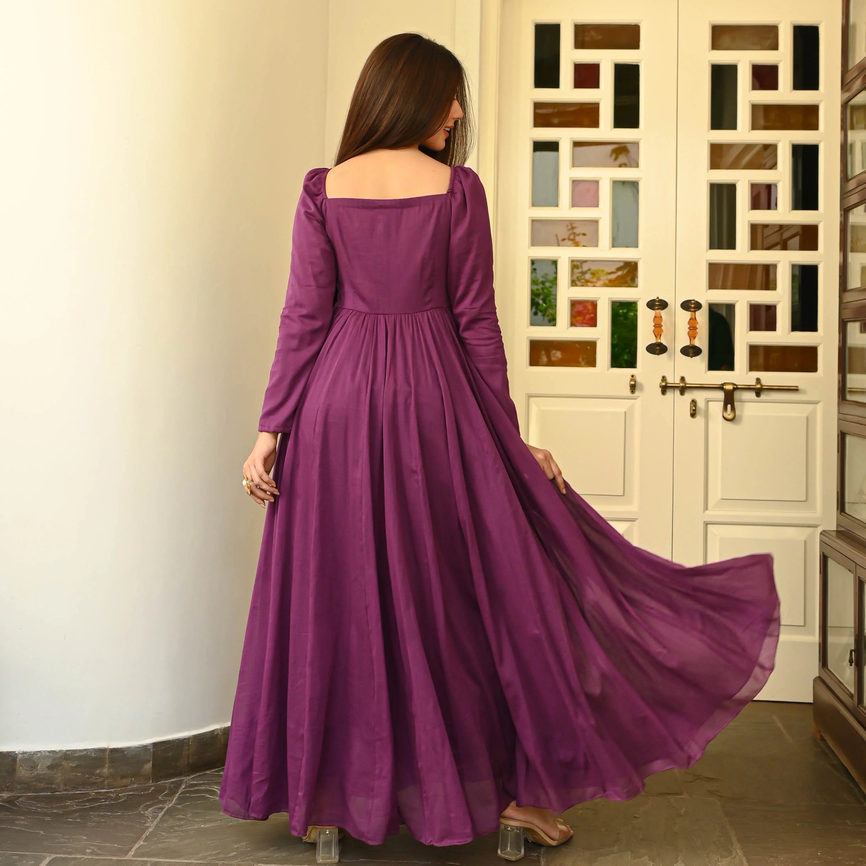 Rasberry Radiance Cotton Dress