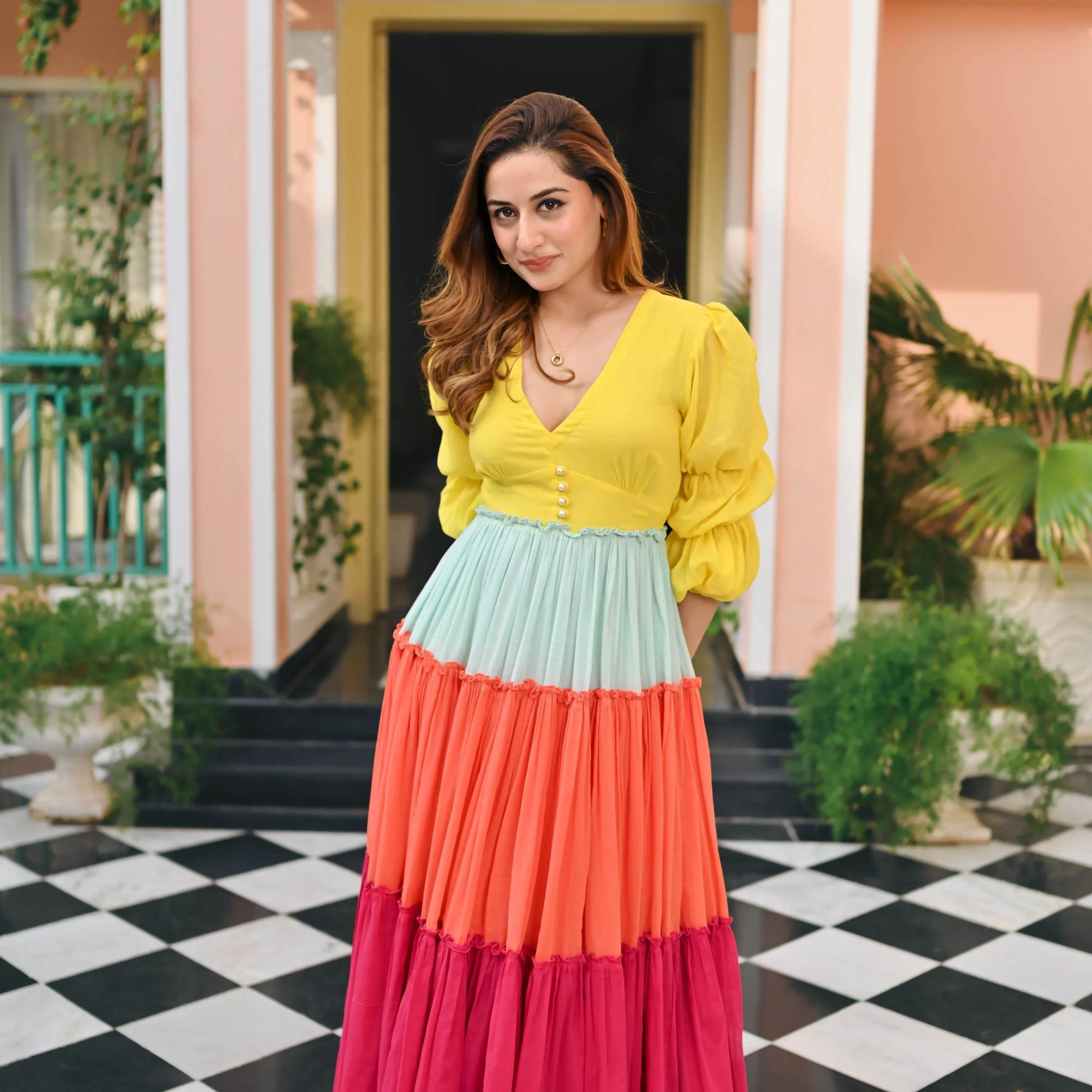 Boshon Meadow Dream Cotton Dress