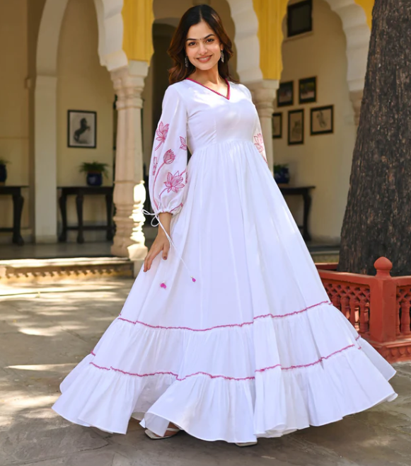 Boshon Divya Cotton Dress