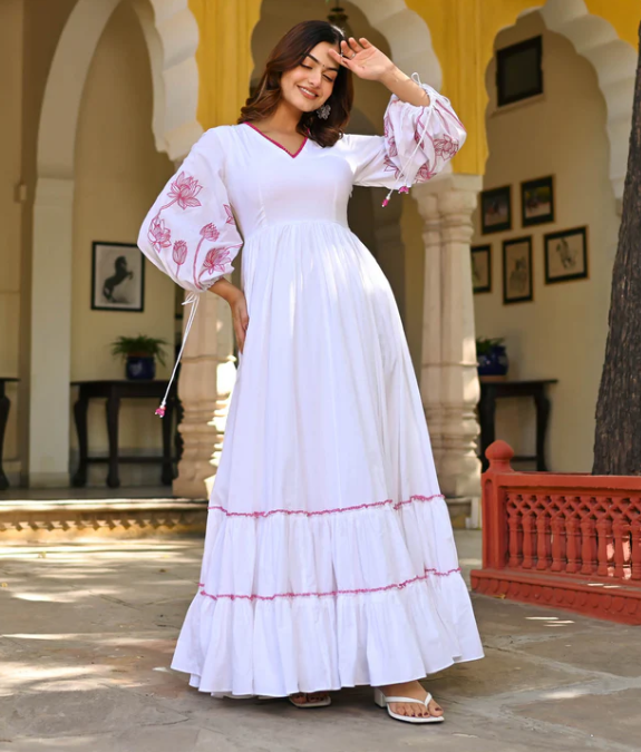 Boshon Divya Cotton Dress