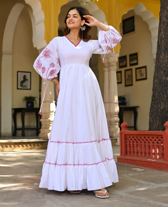 Boshon Divya Cotton Dress