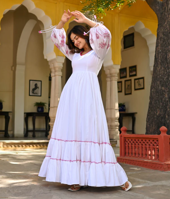 Boshon Divya Cotton Dress